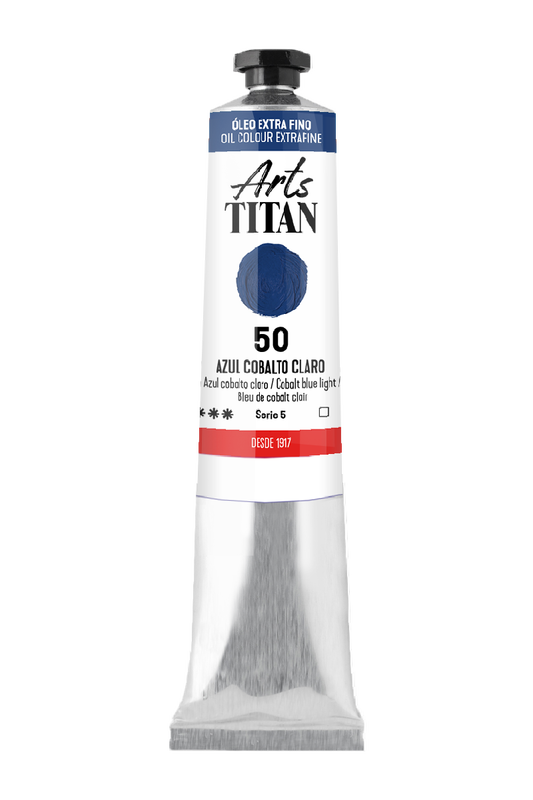 Titan Oleo ExtraFino 20ml Serie 5 Azul Cobalto Claro 50