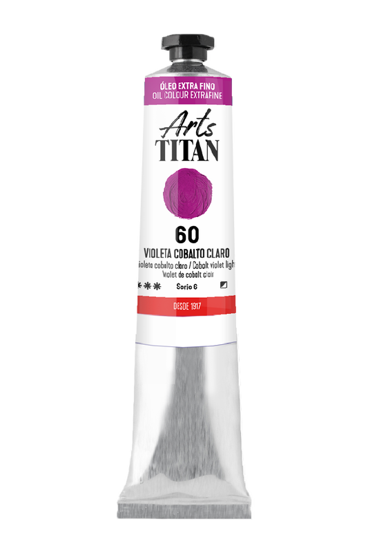 Titan Oleo ExtraFino 20ml Serie 6 Violeta Cobalto Claro 60
