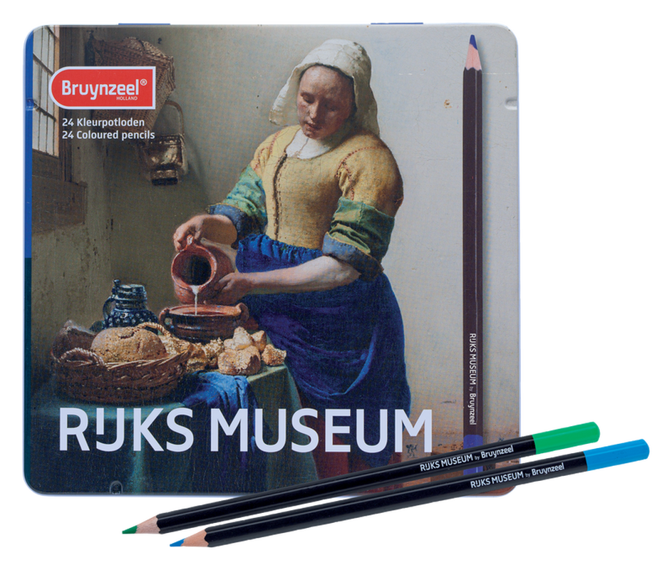 Bruynzeel Caja de 24 lápices de colores Rijks Museum