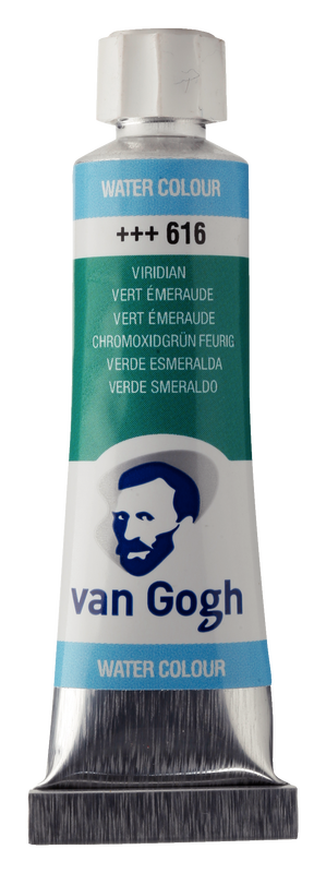 Van Gogh Aquarelltube 10 ml Nº 616 Farbe Smaragdgrün