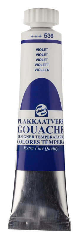 Talens Gouache extra fein, 20 ml Tube Violett Nr. 536