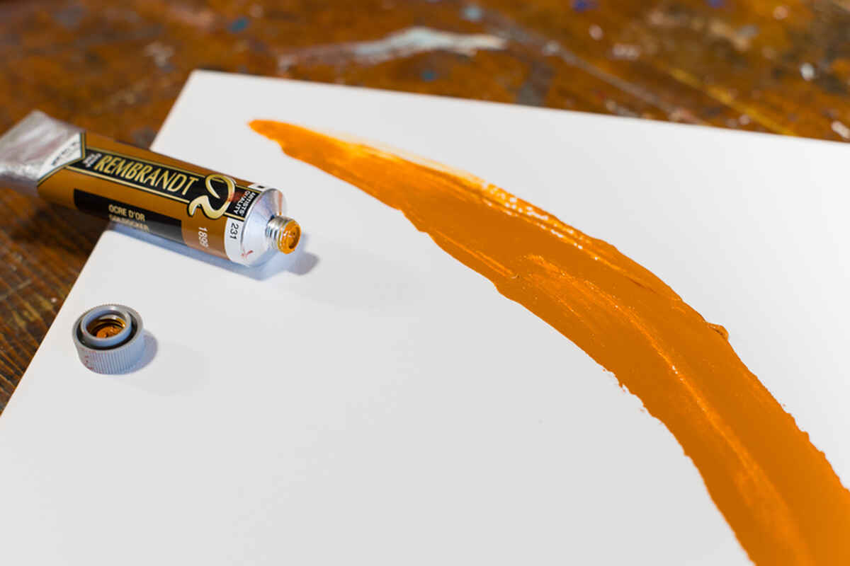 Ölfarben 40 ml Serie 1 Color Ocker-Gold 231