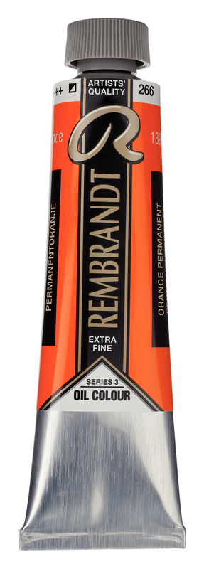 Rembrandt Oleo 40 ml serie 3 Color Anaranjado Permanente 266