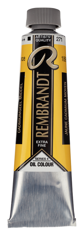 Rembrandt Oleo 40 ml serie 4 Color Amarillo Cadmio Medio 271