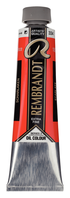 Rembrandt Oleo 40 ml serie 3 Color Escarlata 334