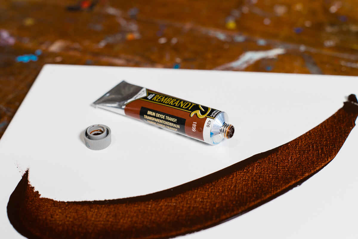 Oil 40 ml series 3 Color Brown Rust Transparent . 426