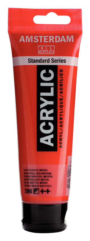 Acrylic 120 ml Color Naftol Red Medium 396