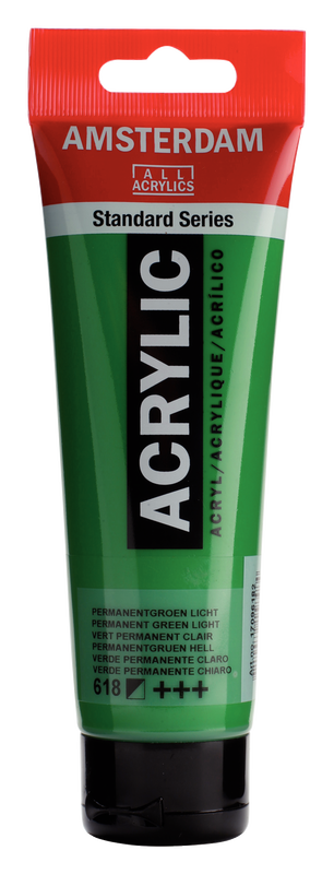 Acrylic 120 ml Color Permanent Green Clear 618
