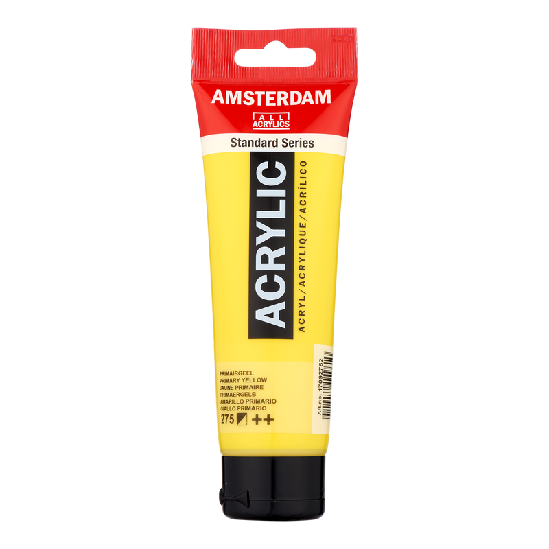 Amsterdam Acrílico 120 ml Color Amarillo Primario 275