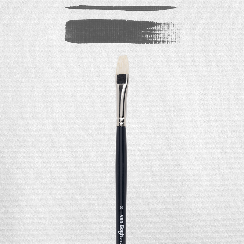 Van Gogh oil/acrylic brush series 210 no. 8