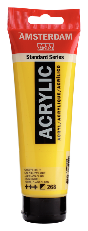 Acrylic 120 ml Color Azo Yellow Clear 268