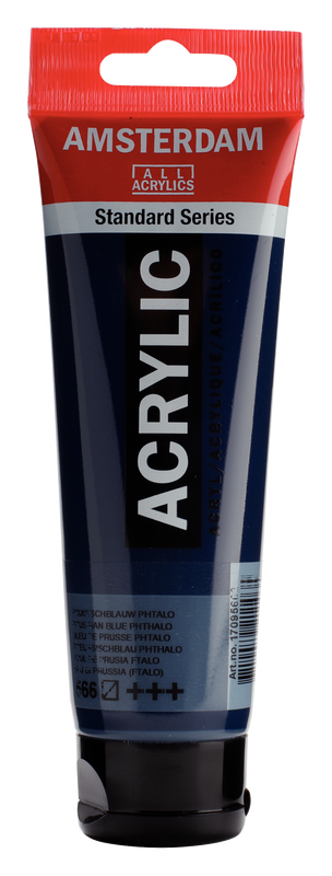 Acrylic 120 ml Color Prussian blue Phthalo 566