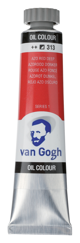 Van Gogh Oleo 20 ml serie 1 Color Rojo Azo Oscuro 313