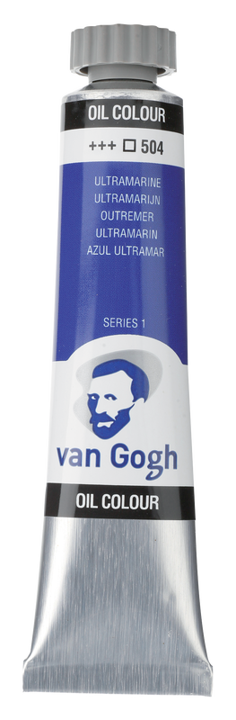 Van Gogh Oleo 20 ml serie 1 Color Azul Ultramar 504