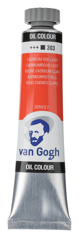Van Gogh Oleo 20 ml serie 2 Color Rojo Cadmio Claro 303