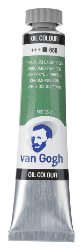 Van Gogh Oleo 20 ml serie 2 Color Verde Oxido Cromo 668