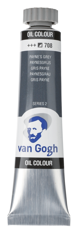 Van Gogh Oleo 20 ml serie 2 Color Gris Payne  708