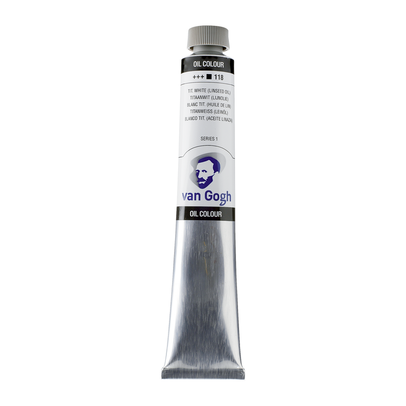 Oleo 60 ml series 1 Color White Titanium Linseed Oil 118