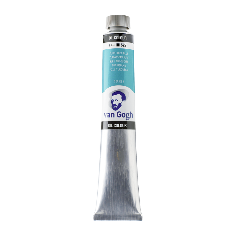 Oil colors 60 ml series 1 Color Turquoise Blue 522