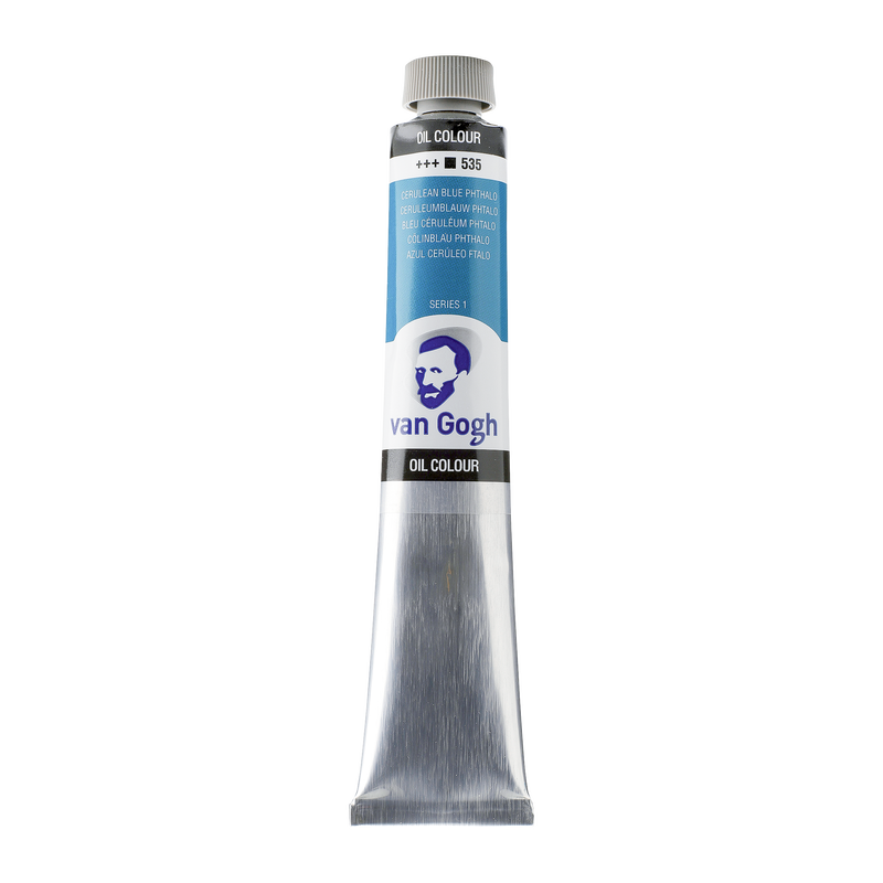 Oil colours 60 ml series 1 Color Cerulean Blue Phthalo 535