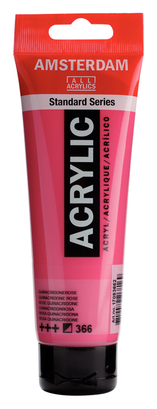 Acrylic 120 ml Color Pink Quinacridone Pink 366