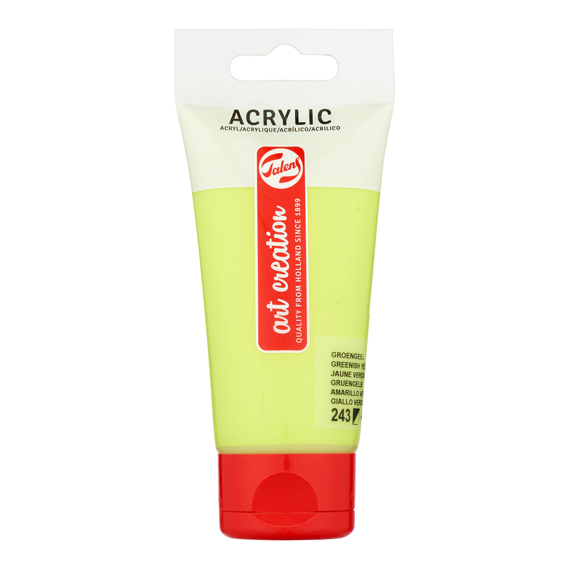 Art Creation Acrílico 75 ml Color Amarillo Verdoso 243