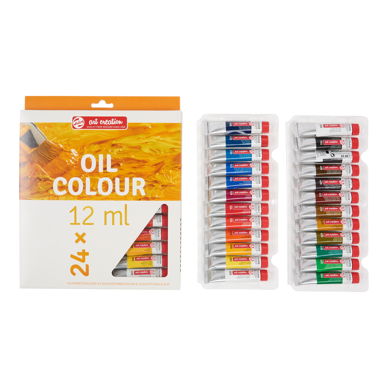 Art Creation Set de 24 tubos de Óleo x 12 ml
