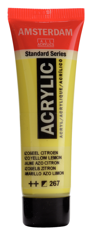 Acrylic 20 ml Color Azo Lemon Yellow 267