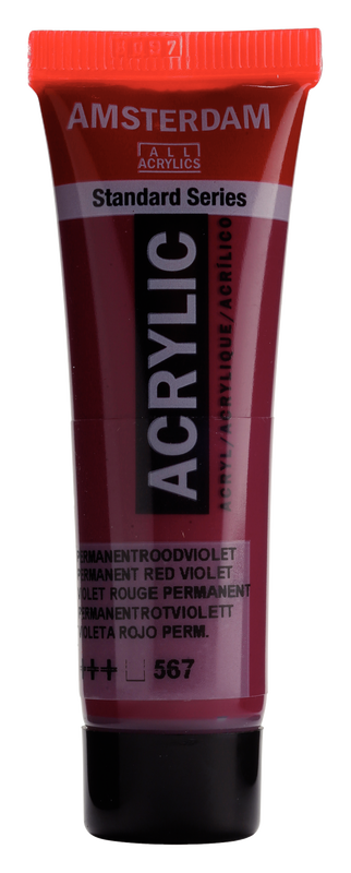 Acrylic 20 ml Color Violet Red Permanent 567