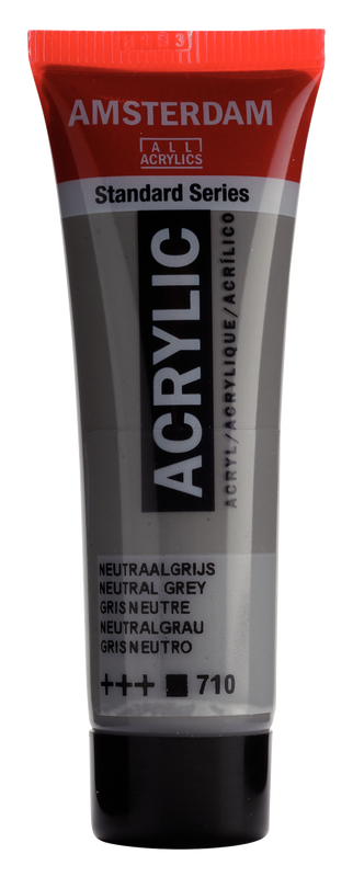 Acrylic 20 ml Color Neutral Gray 710