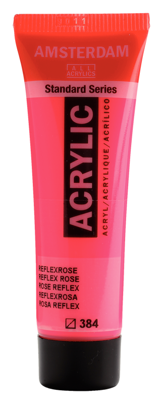 Acryl 20 ml Color Rosa Reflex 384