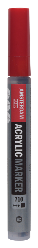 Amsterdam Acrylic Marker Medium Point Acrylic Marker Number 710 Color Neutral Gray