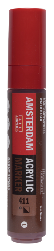 Amsterdam Acrylic Marker Acrylic Marker Number 411- Color Toasted Sienna Earth