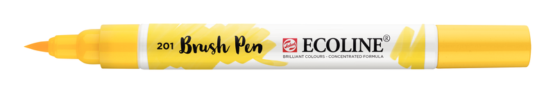 Talens Rotulador Brush Pen Ecoline  Número 201 Color Amarillo Claro
