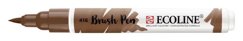 Talens Rotulador Brush Pen Ecoline  Número 416 Color Sepia