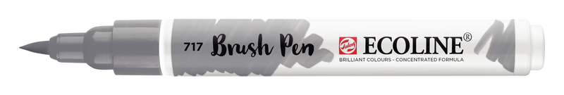 Talens Brush Pen Ecoline Marker Number 717 Color Cold Gray
