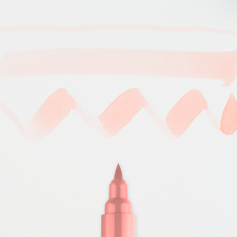 Talens Rotulador Brush Pen Ecoline  Número 381 Color Rojo Pastel