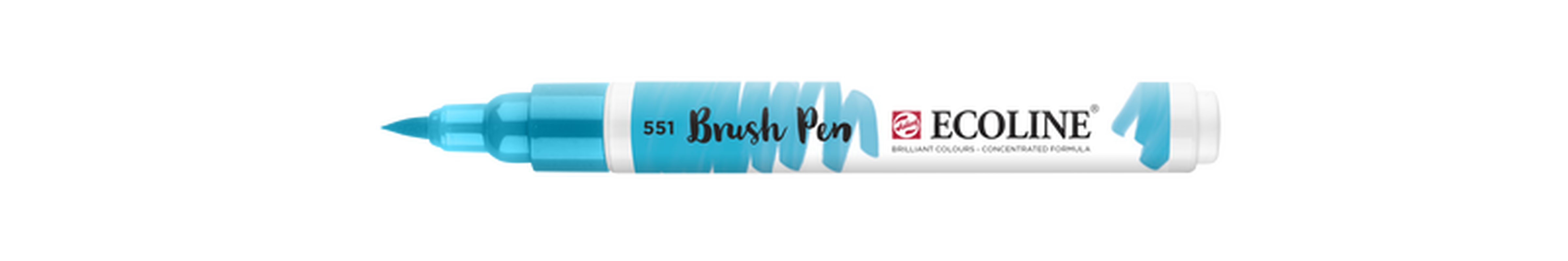 Talens Brush Pen Ecoline Nummer 551 Farbe Helles Himmelblau