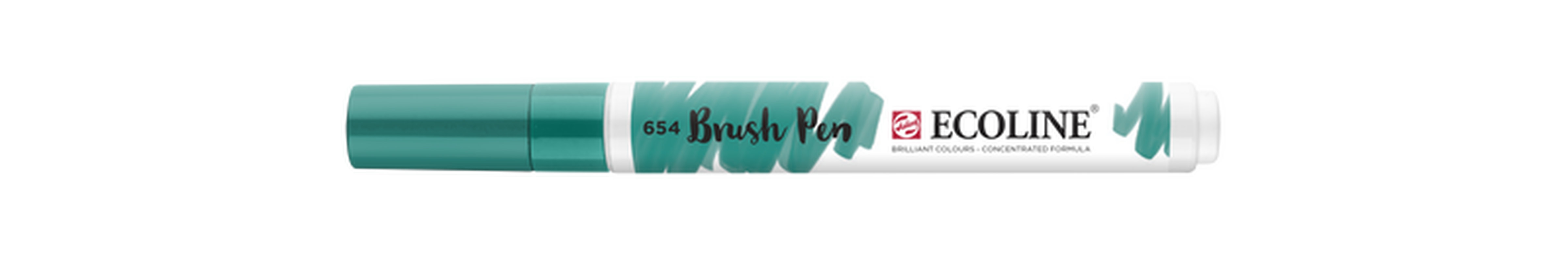 Talens Rotulador Brush Pen Ecoline  Número 654 Color Verde Pino