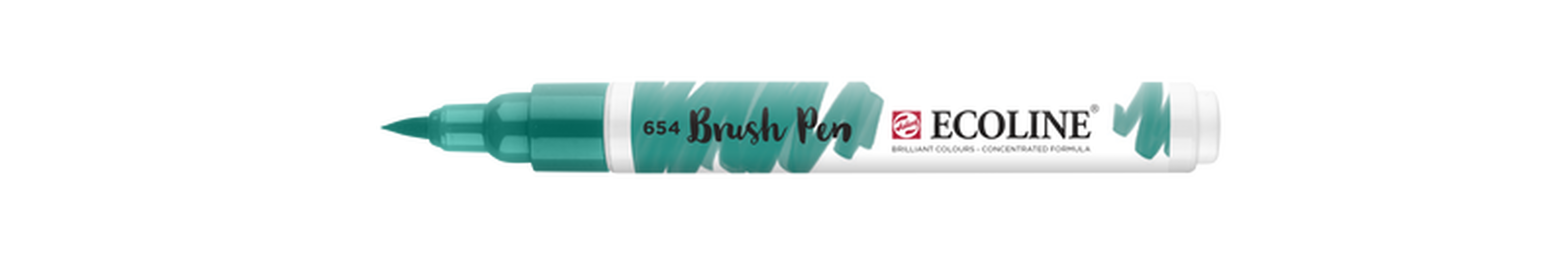 Talens Brush Pen Ecoline Number 654 Color Pine Green