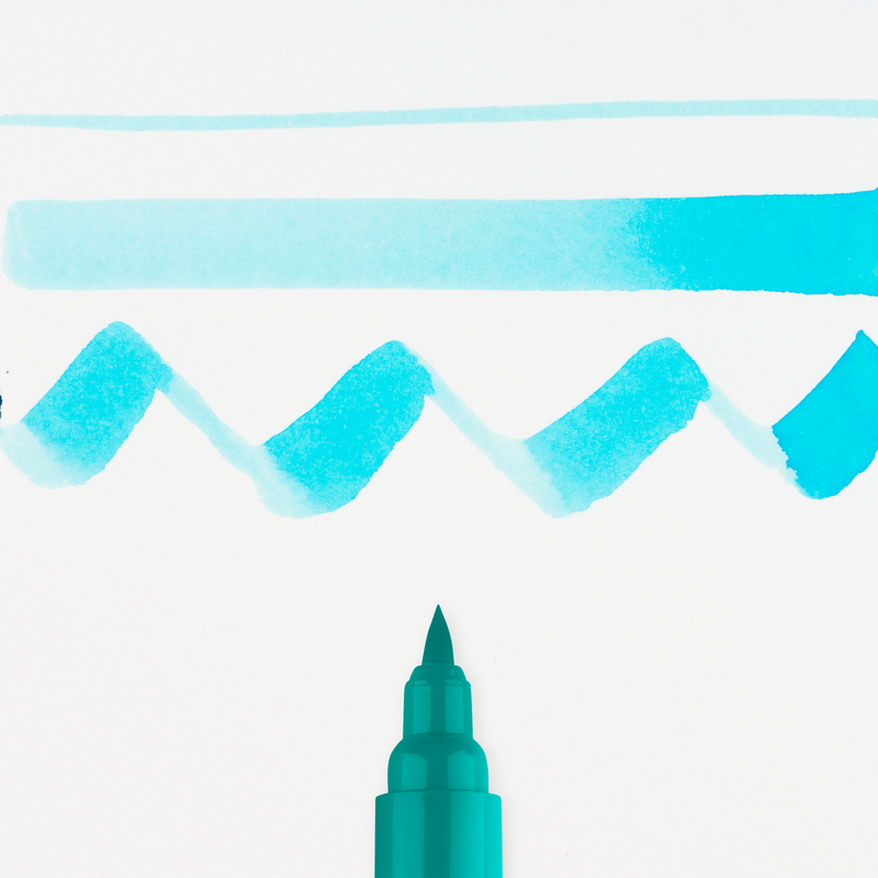 Talens Rotulador Brush Pen Ecoline  Número 661 Color Verde Turquesa