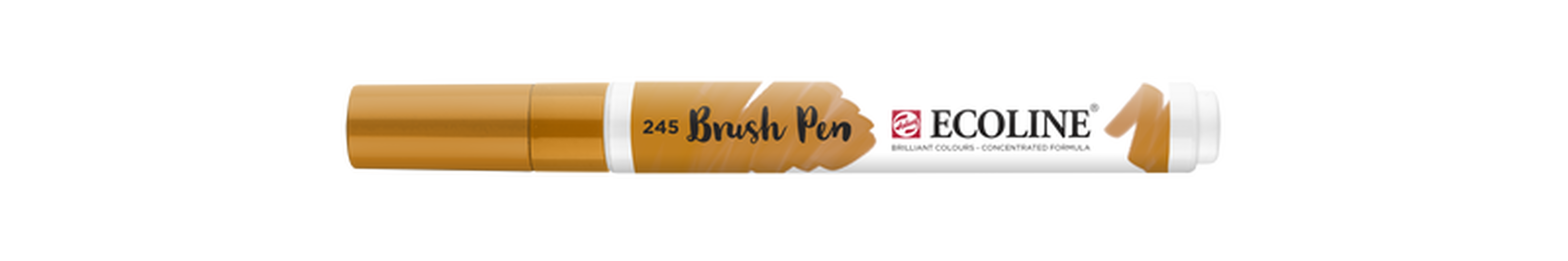 Talens Brush Pen Ecoline marker Number 245 Color Saffron
