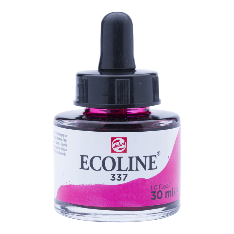 Ecoline Talens Liquid Watercolor Number 337 Color Magenta 30ml