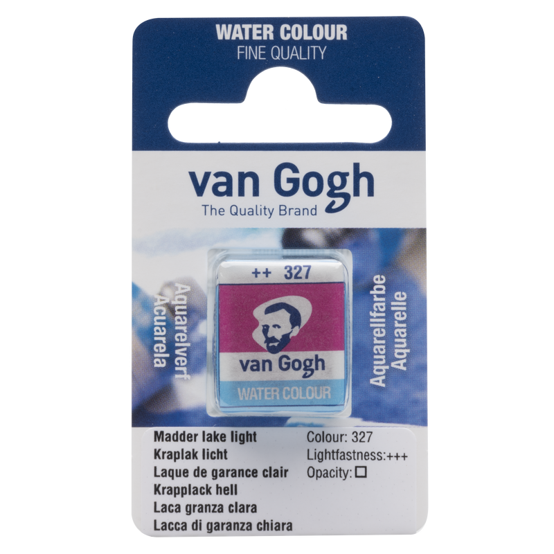 Van Gogh Watercolor Van Gogh 1/2 Godet No. 327 Lacquer Color Clear Garnet