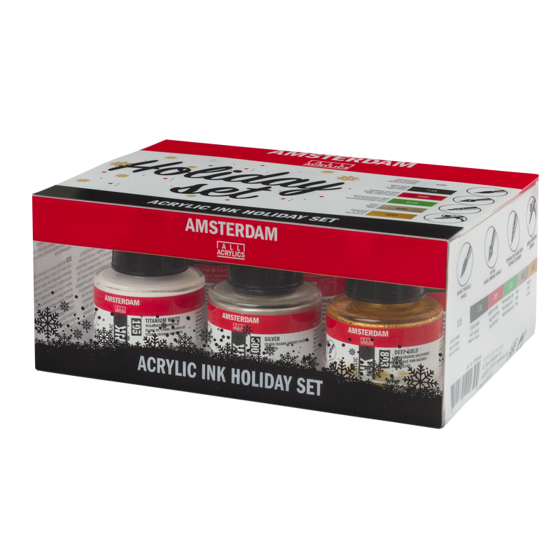 Amsterdam Holyday Set tinta acrílica 6 x 30ml