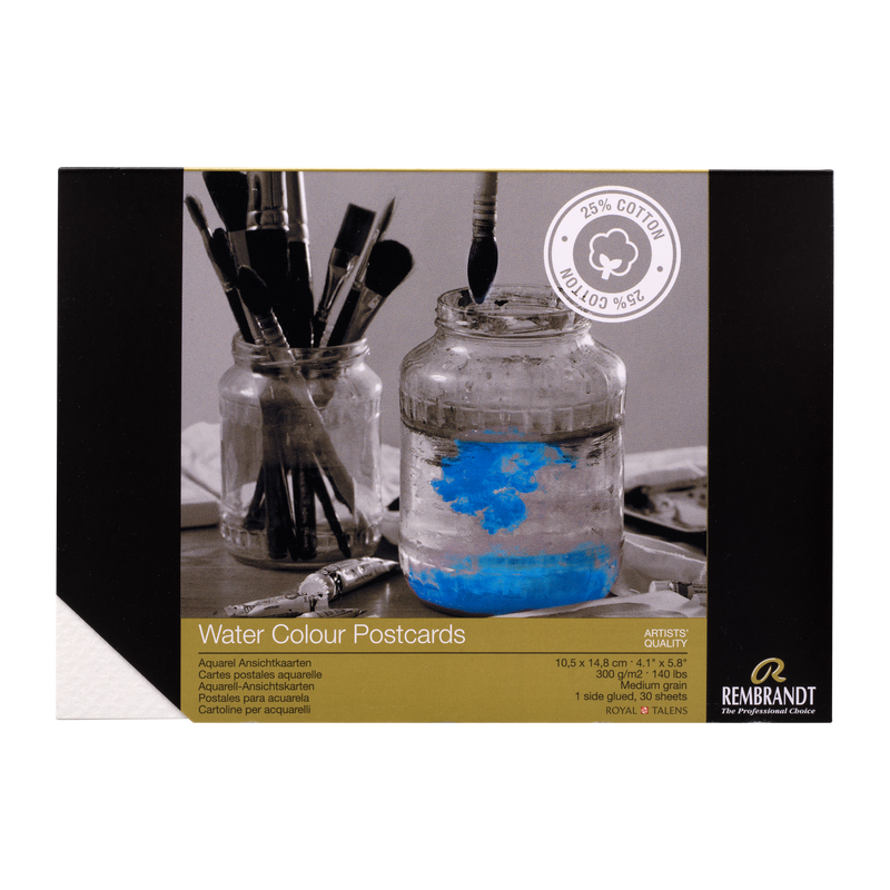 Rembrandt Aquarellblock 300gr A6 30 Blatt mittlere Körnung