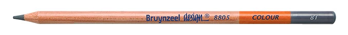 Bruynzeel Design Lápices de color Marrón gris medio (880581K)