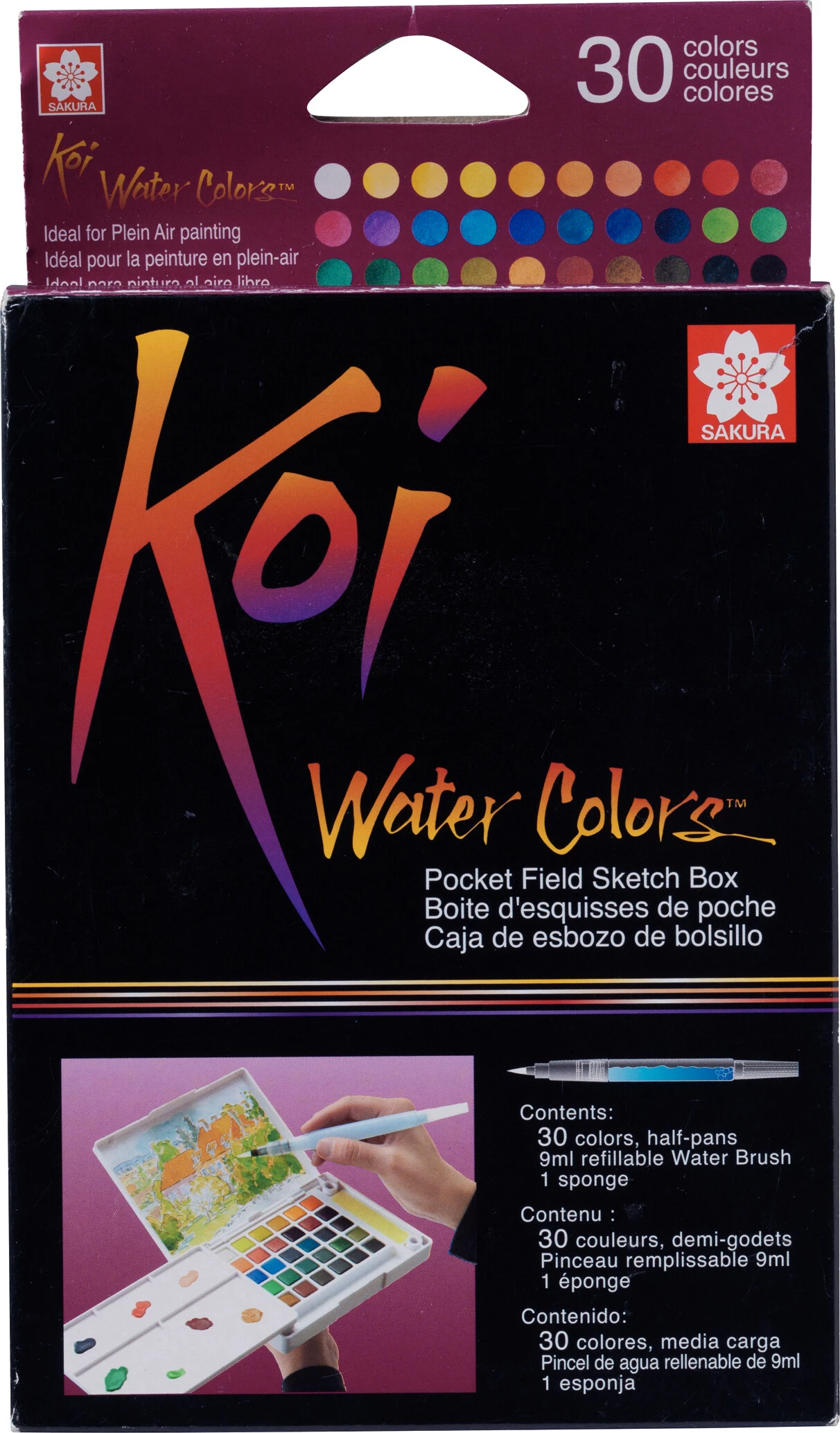 Sakura Koi Water Colors Sketch Box 30