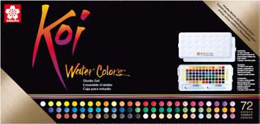 Sakura Koi Water Colors Studio Set 72