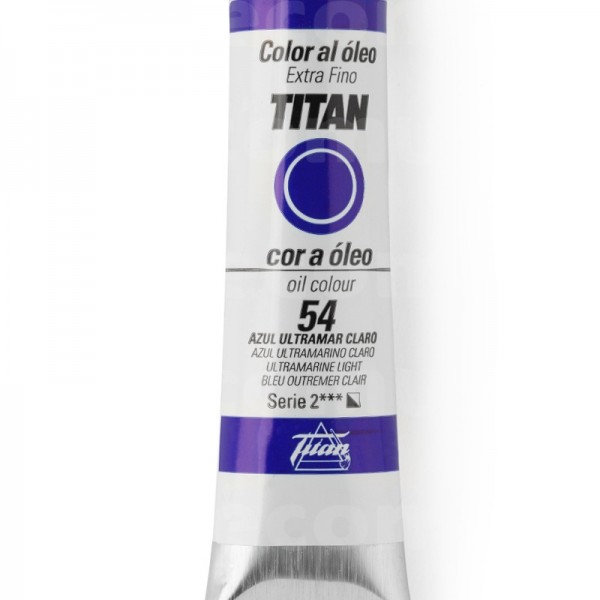 Titan Oleo ExtraFino 20ml Serie 2 Azul Ultramar Claro 54